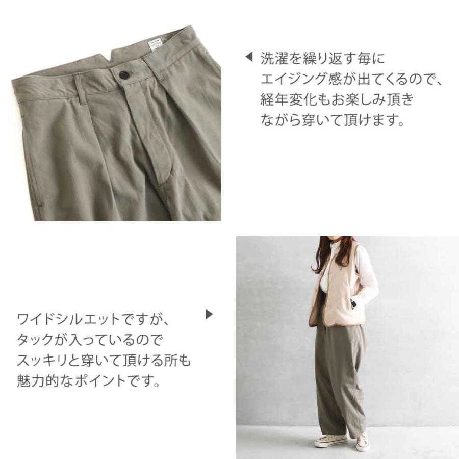 Ordinary fits ORDINARY FITS オーディナリーフィッツ WIDE TUCK CHINO 