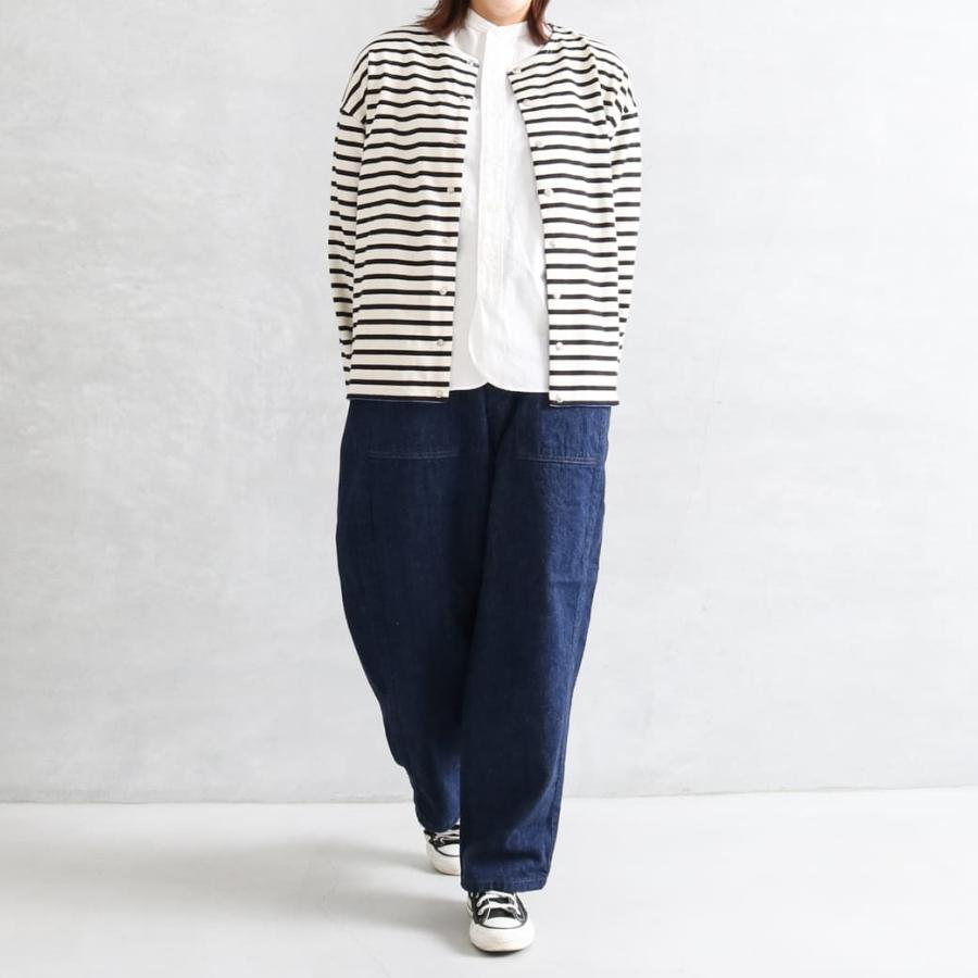 ORCIVAL（オーシバル） 裏フリースクルーネックカーディガン COTTON MOYEN × FLEECE CREW NECK CARDIGAN｜bornfree-e-shop｜15