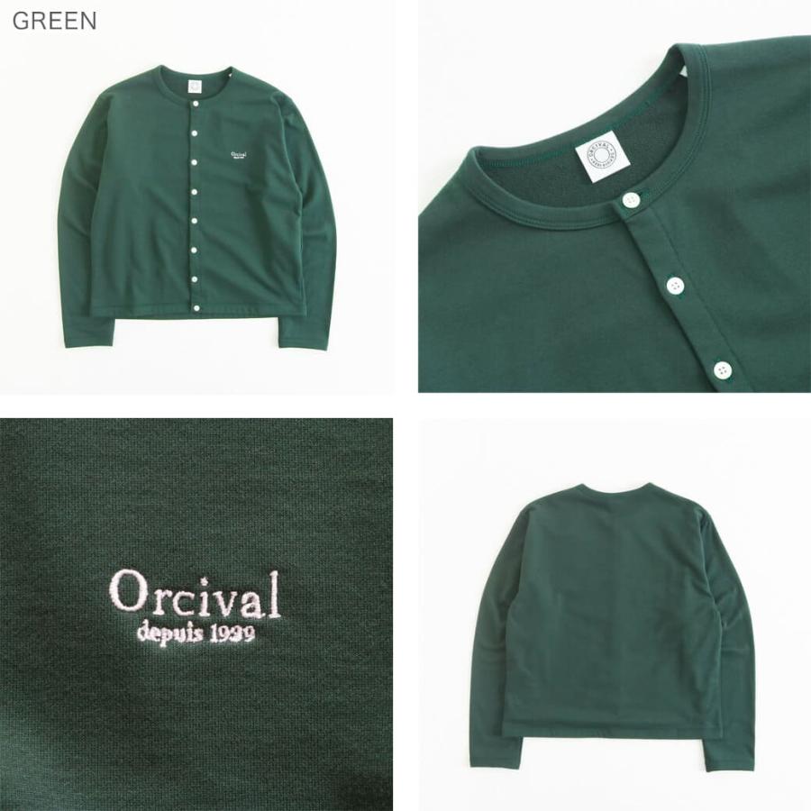 ORCIVAL オーシバル CREW NECK CARDIGAN クルー ネック ORCIVAL オーシバル CREW NECK CARDIGAN クルー ネック