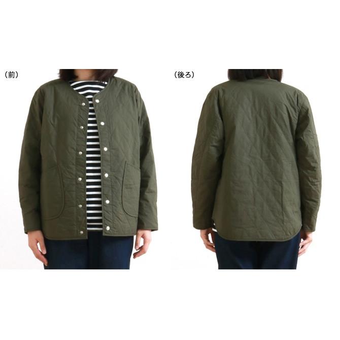 ORCIVAL オーシバル キルト カラーレスジャケット WOMEN RC-8833TYN  