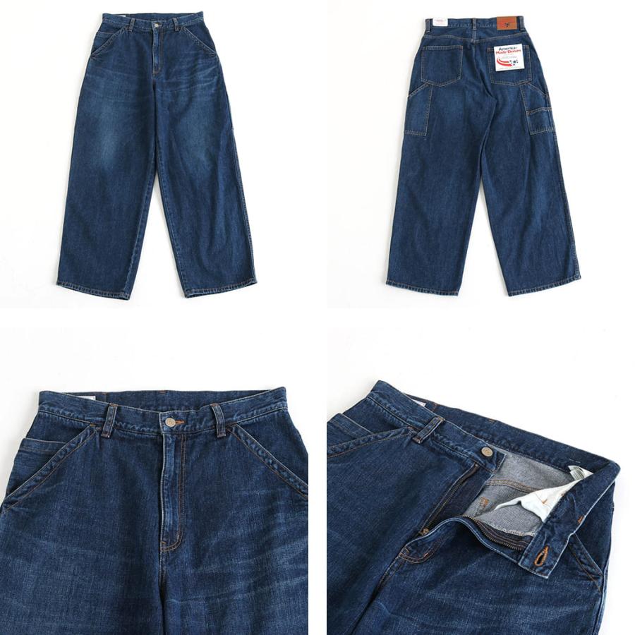 Johnbull ジョンブル HIGH CITY ワイドデニム US233P05-813 Johnbull ジョンブル HIGH CITY ワイドデニム US233P05-813