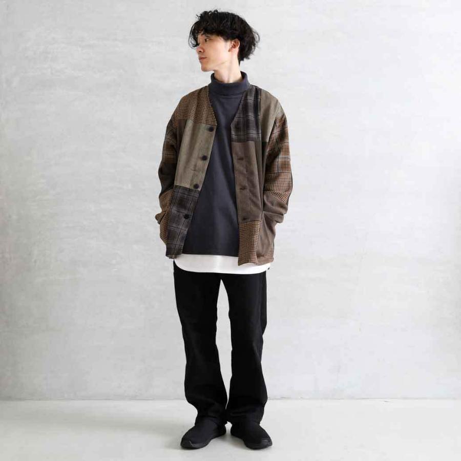 リベア バイ ジョンブル rebear by Johnbull チェックパッチワークジャケット Check Patchwork Jacket X2022 メンズ アウター 送料無料｜bornfree-e-shop｜11