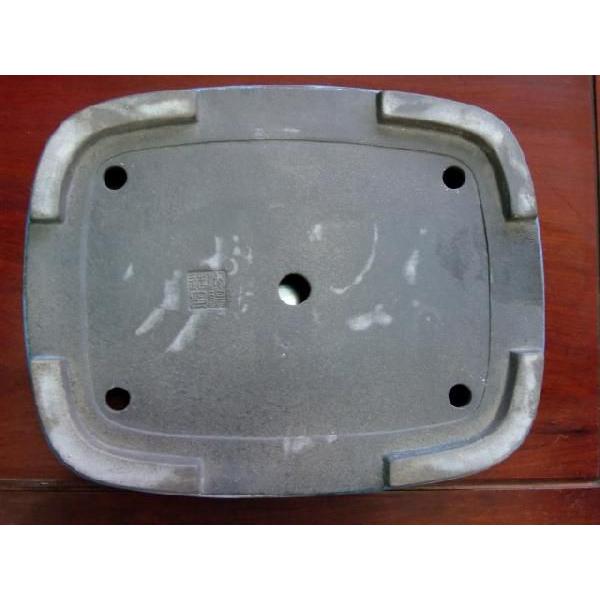 鴻陽　呂均窯撫角内縁中竹帯　１3号 花、ガーデニング 園芸用品 鉢、プランター TM1411996600(13096円)