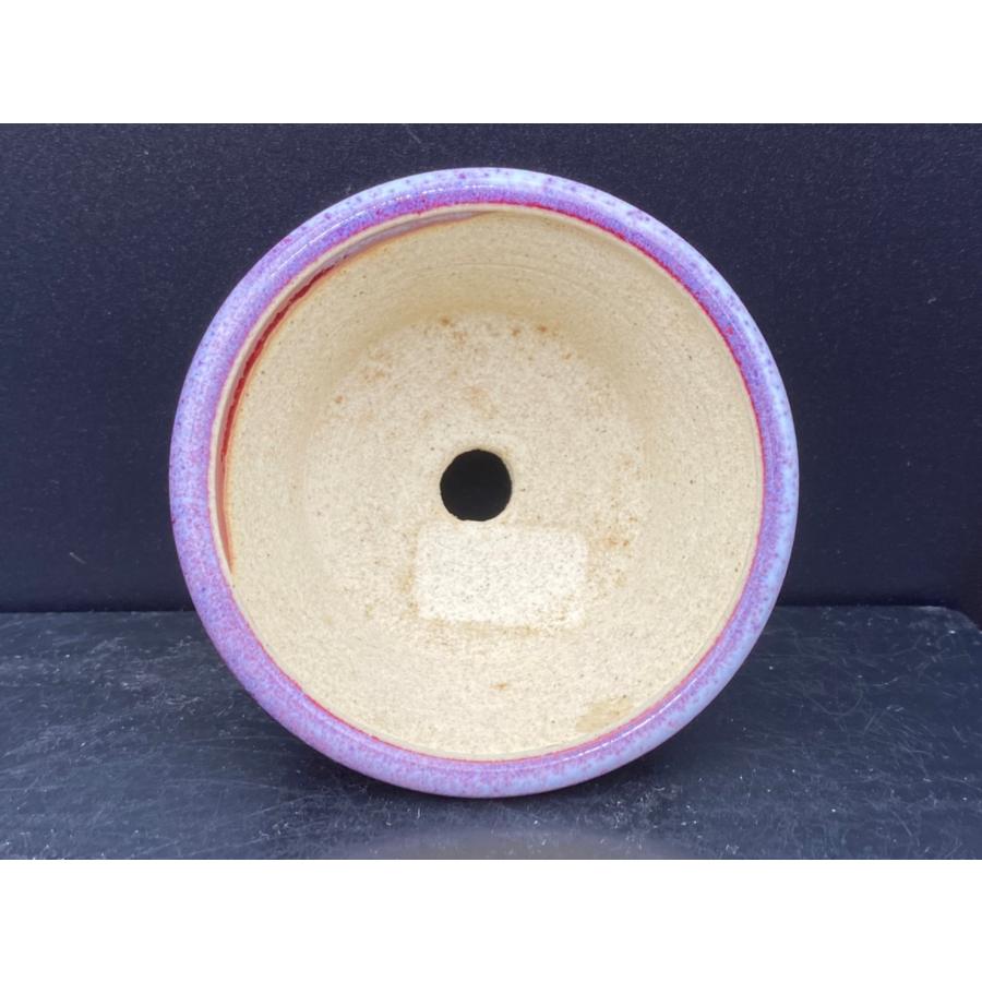 堀江美功 辰砂釉丸外縁三足鉢 2.5号(7cm) : 鉢や 暮路空 - 通販 堀江美功 辰砂釉丸外縁三足鉢 2.5号(7cm) : 鉢や 暮路空 - 通販