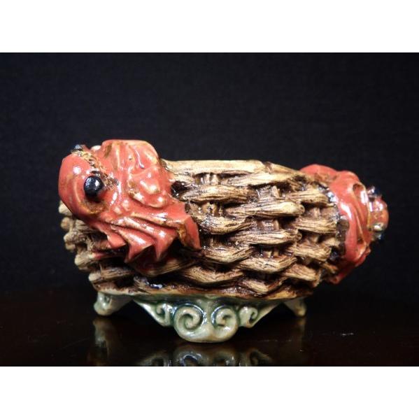 古本正志 籠彫蟹付雲足鉢 3号 : 鉢や 暮路空 - 通販 - Yahoo!ショッピング