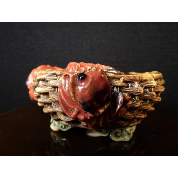 古本正志 籠彫蟹付雲足鉢 3号 : 鉢や 暮路空 - 通販 - Yahoo!ショッピング