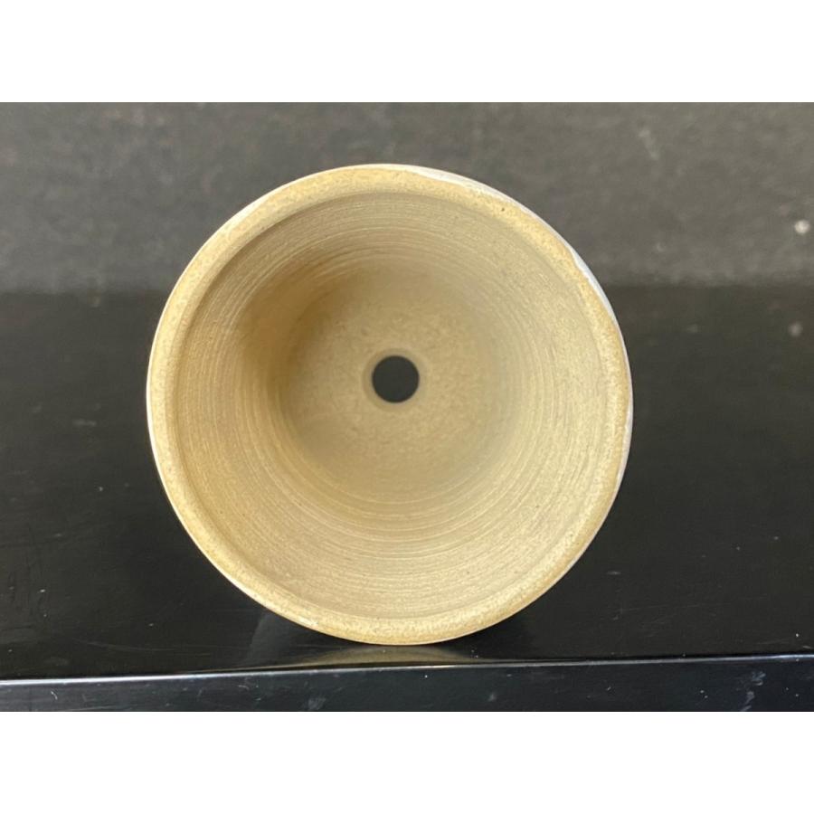 鋭和茶山合作 十二支卯彫丸下方切足鉢 2号 : 鉢や 暮路空 - 通販