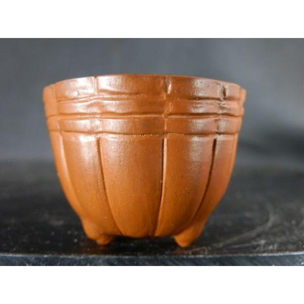 駿河山正 朱泥輪花三足蟹二匹 1号 : 鉢や 暮路空 - 通販 - Yahoo