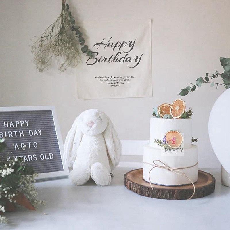 borovice タペストリー誕生日 バースデー パーティー お祝い 装飾 