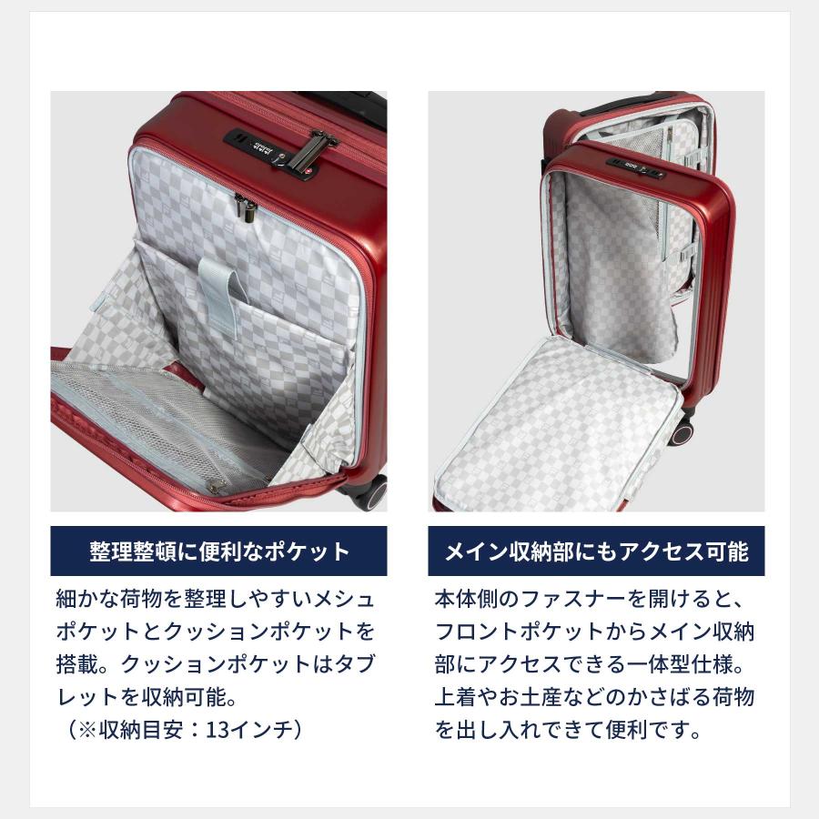 FILA キャリーケース 260-1601 ホワイト FILA スーツケース Sサイズ 37~42L フィラ 機内持ち込み 1~3泊