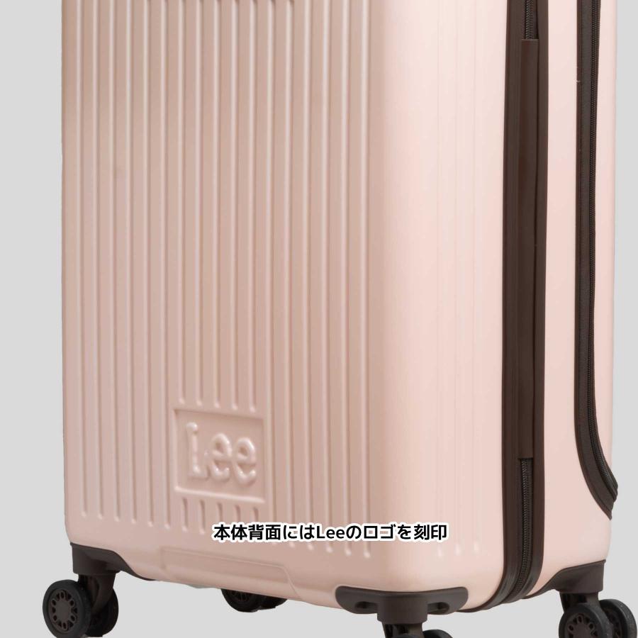 スーツケース Mサイズ 53L Lee リー 3~4泊 フロントオープン キャリーケース 320-9021 | Lee | 19