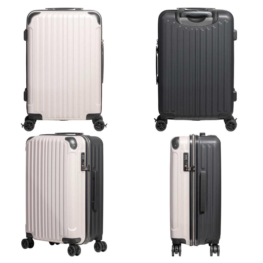 スーツケース Mサイズ 55L Oscar オスカー 3~5泊 ストッパー ダイヤル