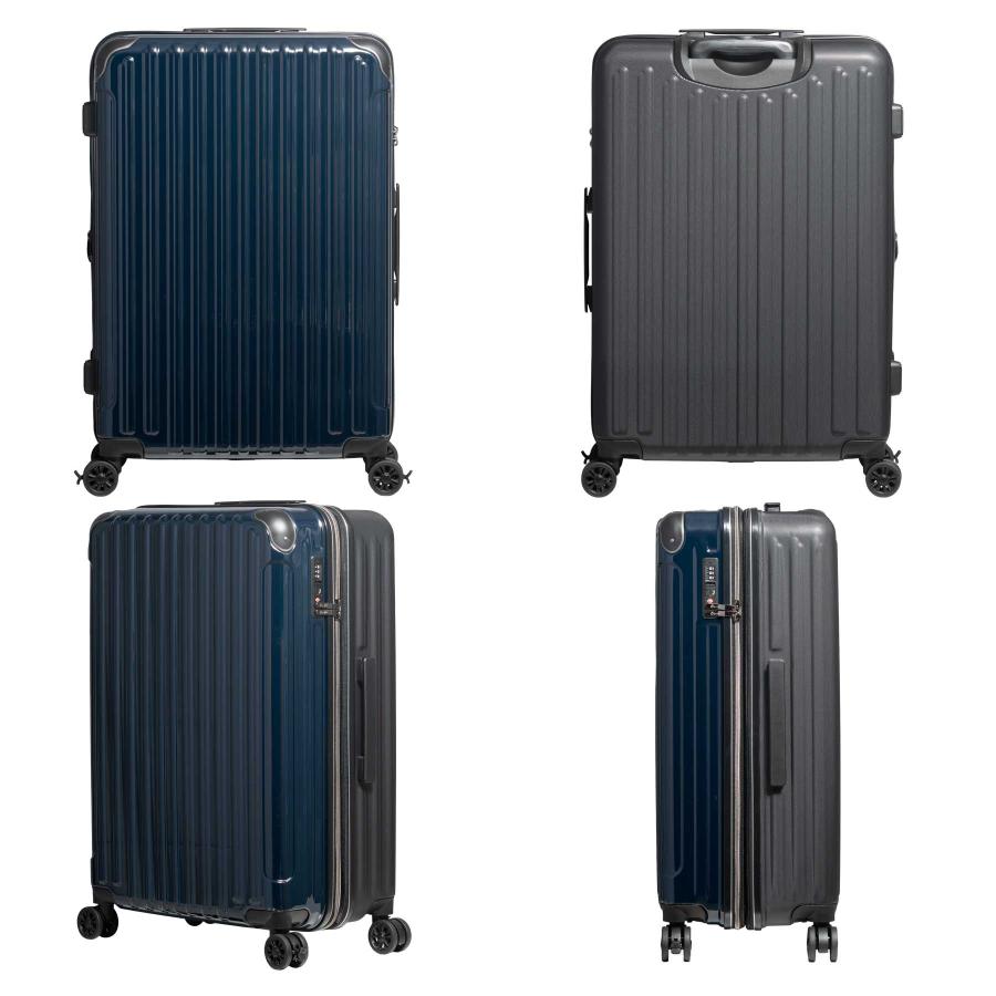 スーツケース Lサイズ 89-98L Oscar オスカー 7~9泊 ストッパー