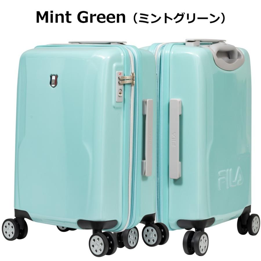 スーツケース キャリーケース キャリーバッグ Fila フィラ Pastelシリーズ ファスナー拡張タイプ機内持込可能ハードキャリーケース 18 5インチ 全4色 860 1840 860 1840 ボルサ ウオモ 通販 Yahoo ショッピング