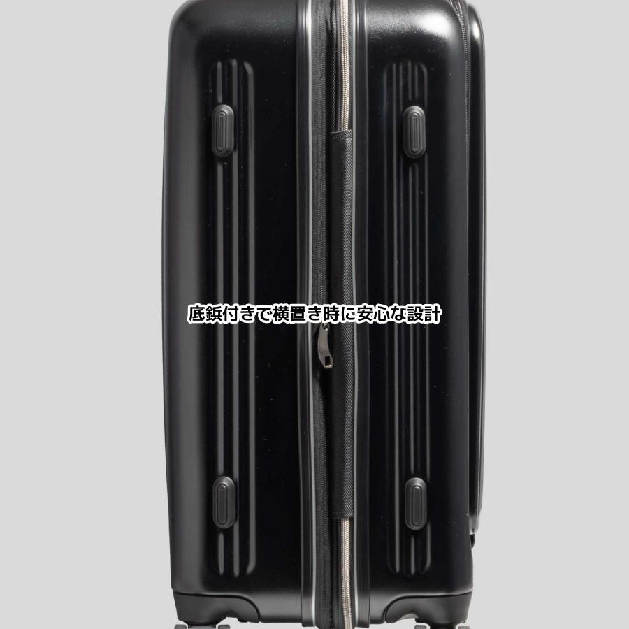 スーツケース Mサイズ 53~60L Fender フェンダー 3~5泊 フロント