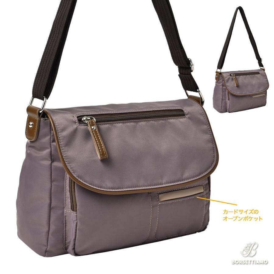 ショルダーバッグ レディース 軽量 旅行 軽い 通勤 通学 かぶせ きれい