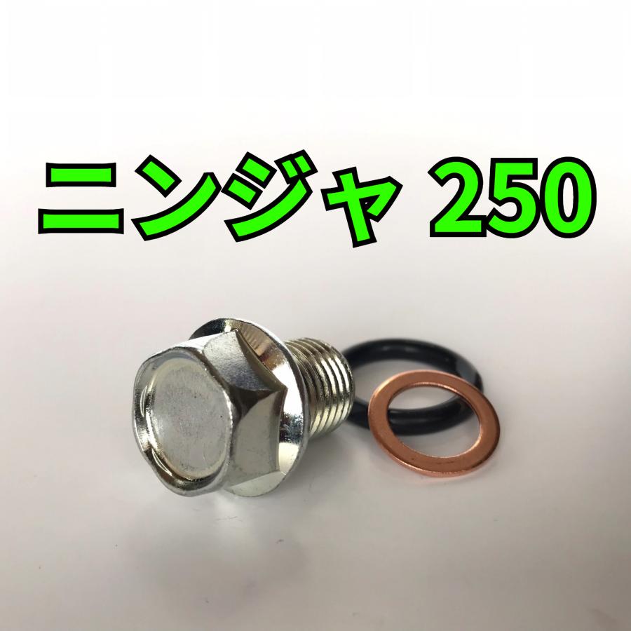 オイルドレンボルトセット ニンジャ250 EX250P 合計3点 : ボルト オイルドレンボルトセット ニンジャ250 EX250P 合計3点 : ボルト