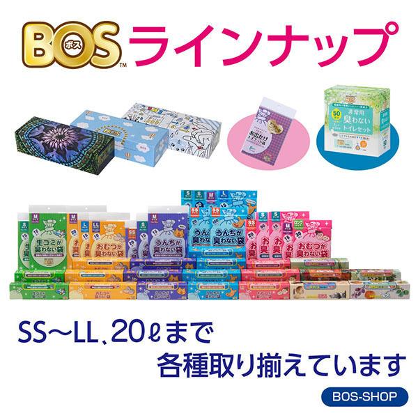 驚異の 防臭袋 BOS ( ボス ) ストライプパッケージ Mサイズ 90枚入 送料別｜bos-shop｜11