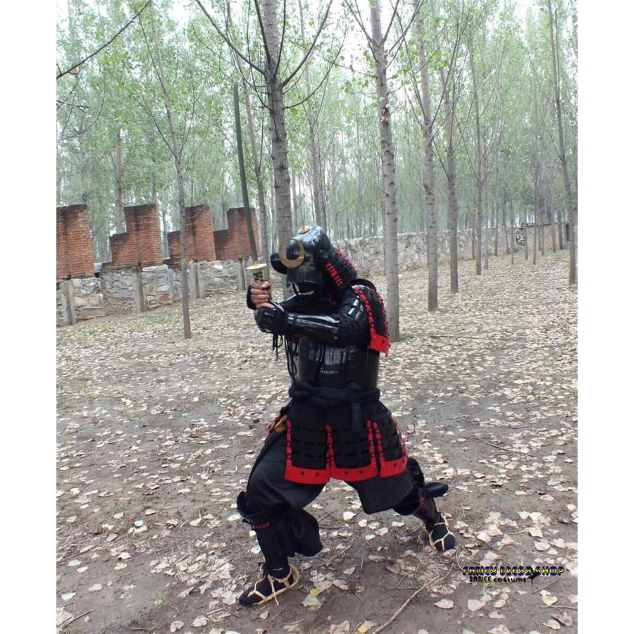 コスプレ衣装 日本武将◇甲冑一式 等身大 着用可能 鎧飾り 鎧櫃 宮本