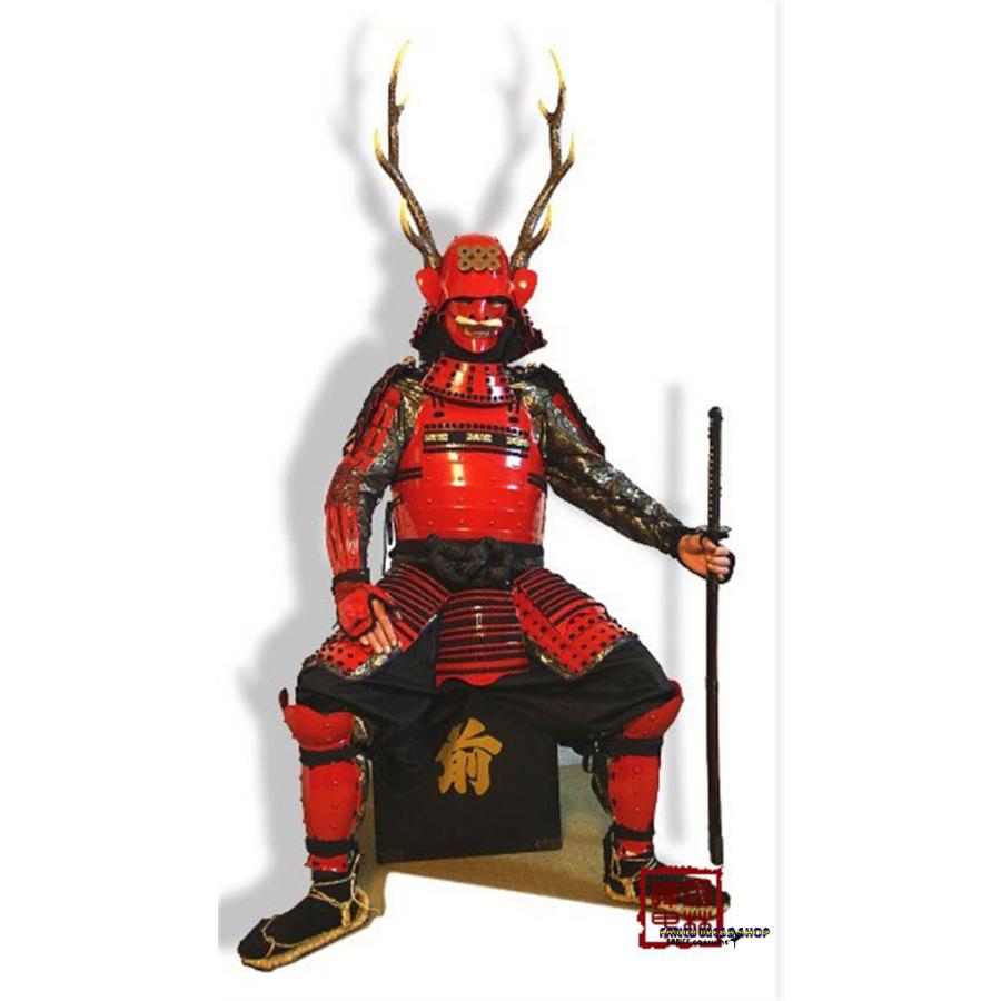 コスプレ衣装 日本の名将 真田幸村 甲冑一式 等身大 着用可能鹿角協立 