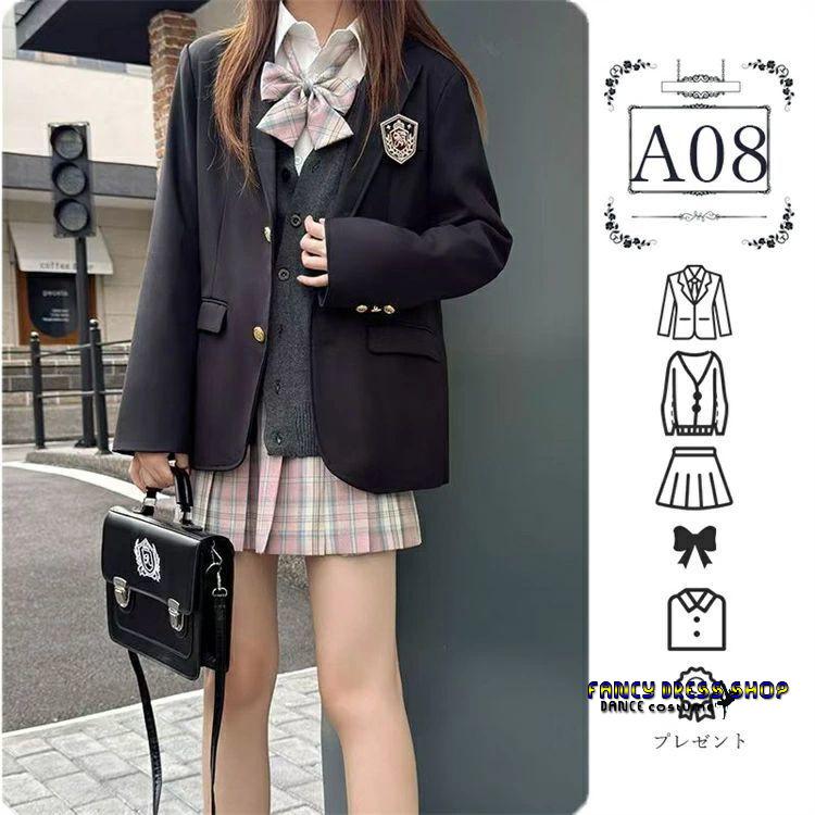 ブランド登録なし - 【19types】卒服 背広 うしろ帯 お子さん服 jk 6点仕かける ジレー  中学校 受験 背広 うしろ帯 ゆったり大きさ フォーマル 背広 御嬢さん 御坊っちゃん背広 チェッ