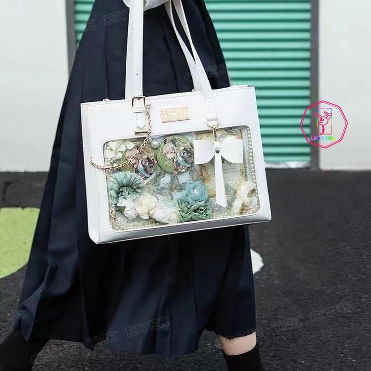 痛バッグ a4 ぬいぐるみ 透明 バッグ 推し活 痛バ ショルダー 痛バッグ a4 ぬいぐるみ 透明 バッグ 推し活 痛バ ショルダー
