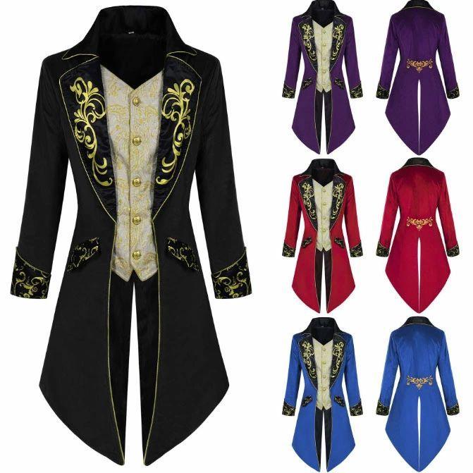 メンズ ステージ 衣装 ゴシック 燕尾服 タキシード コスプレ衣装