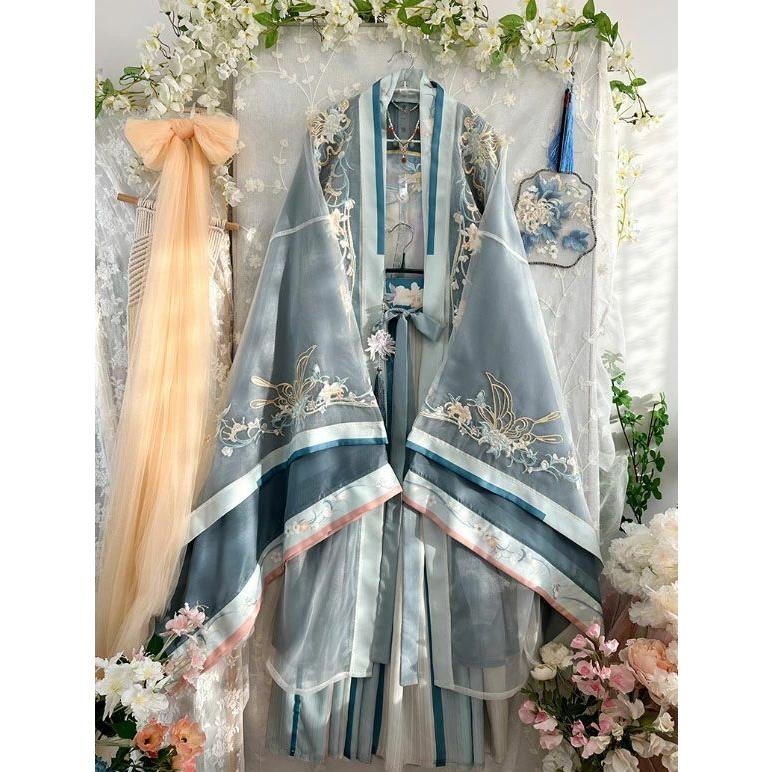 中華コスプレ衣装 華やか5点セット レディース 中国古代服装 宮廷風