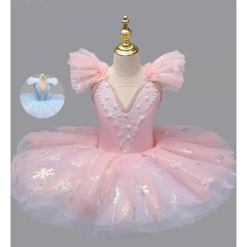 子供 バレエ チュチュ ドレス キッズ ジュニア ショート丈 ふわふわ