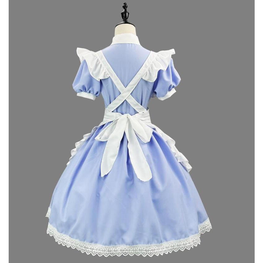 メイド服 ゴスロリ 可愛い ロリータ ドレス ロング 人気