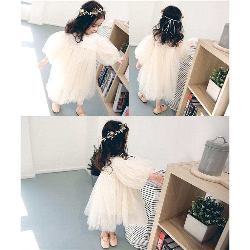 ワンピース ベビードレス 結婚式 長袖 赤ちゃん 女の子 セレモニードレス かわいい ふわふわ 春夏 秋 チュールドレス キッズドレス 子供ドレス プリンセ | ブランド登録なし | 03