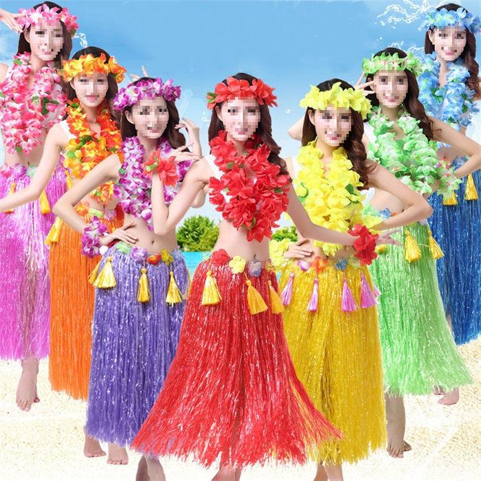 フラダンス ハワイアン レイ アロハ ダンス衣装 プルメリア 発表会