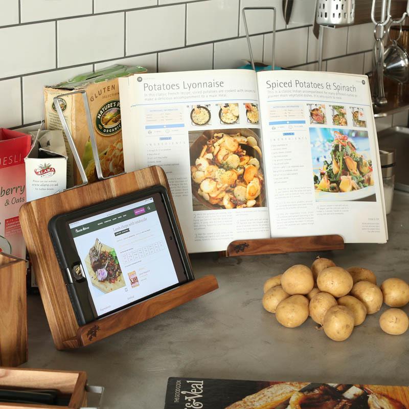 アカシアレシピスタンド ACACIA RECIPE STAND VERTICAL K190105 NN DULTON ウッド レシピ台