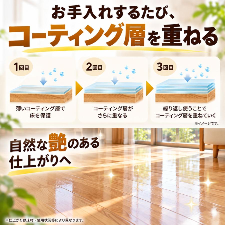 フローリングとかを綺麗にしたい人に SHIELD（Pit-Life） フローリングコーティング剤 500ml 床の艶出し 防