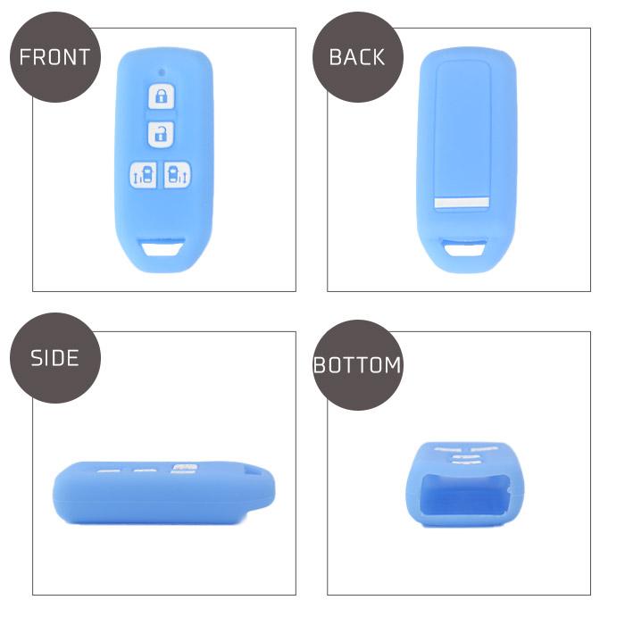 ホンダ キーケース スマートキー N-BOX 両側スライドドア仕様等 4つ