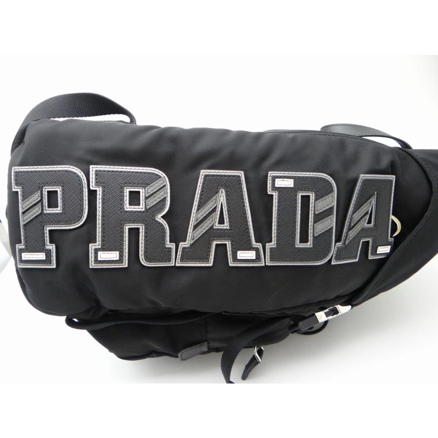 PRADA プラダ 2VZ135 TESSUTO CHARACT ロゴワッペン リュック PRADA プラダ 2VZ135 TESSUTO CHARACT ロゴワッペン リュック