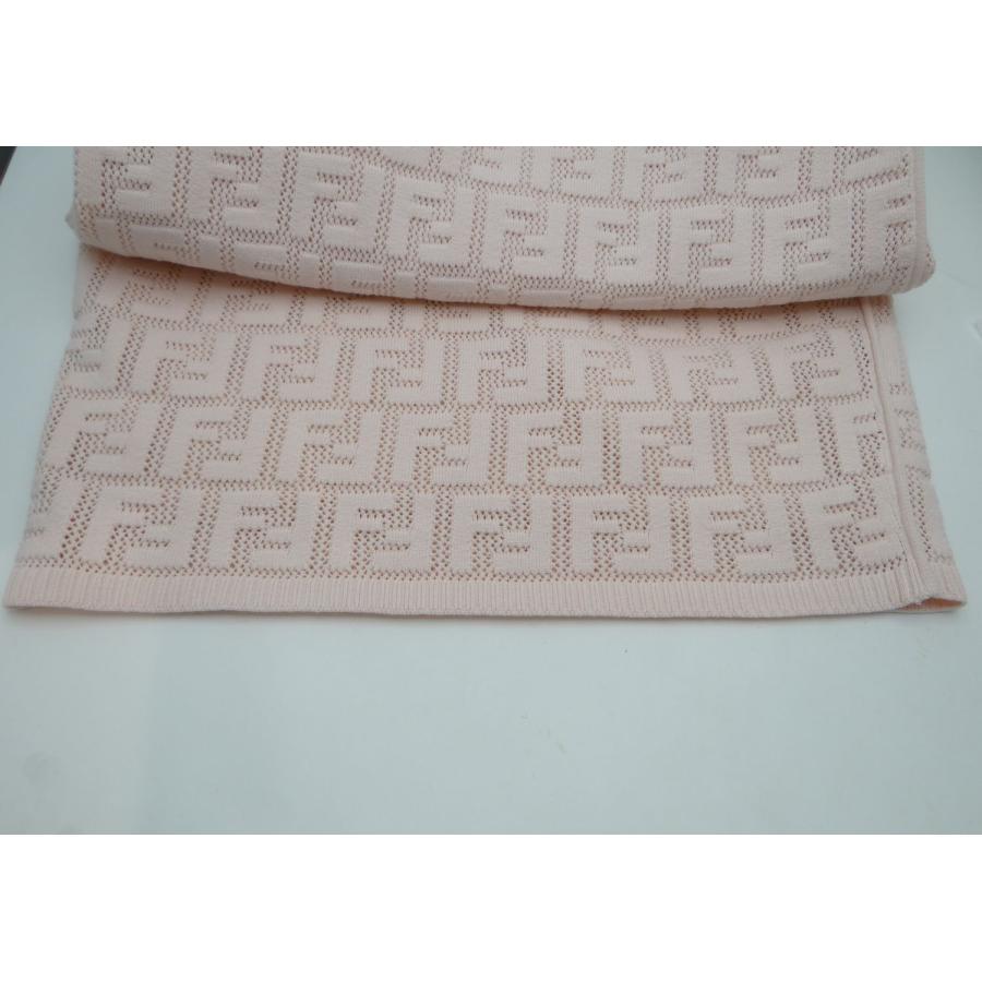 FENDI フェンディ FZDA17 ズッカ柄 FF ニット ワンピース ピンク FENDI フェンディ FZDA17 ズッカ柄 FF ニット ワンピース ピンク
