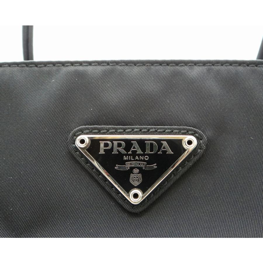PRADA（プラダ） B3864 TESSUTO CITY ナイロン トートバッグ 三角