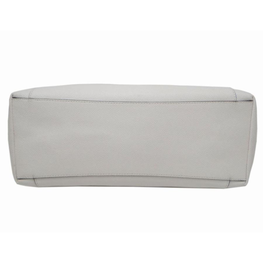 た*ん様 COACH ホワイトレザートートバッグ Brandol / COACH コーチ トートバッグ シティ レザートート ホワイト