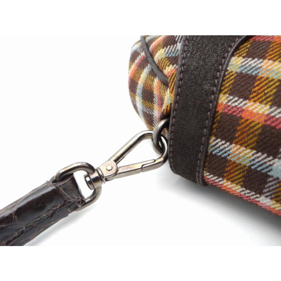 PRADA（プラダ） BR2812 VICHY RICAMO SK ビジュー チェック