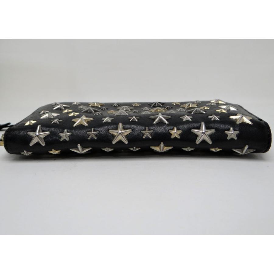 JIMMY CHOO（ジミーチュウ） スタースタッズ ラウンドファスナー長財布