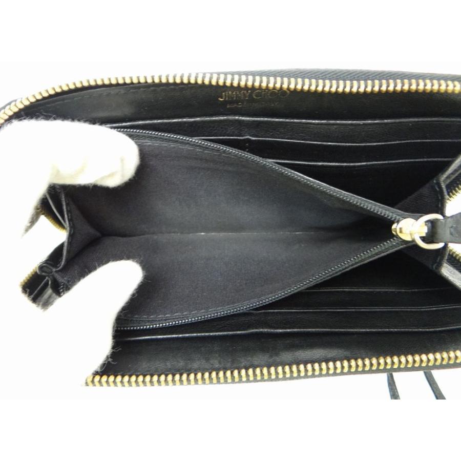 JIMMY CHOO（ジミーチュウ） スタースタッズ ラウンドファスナー長財布