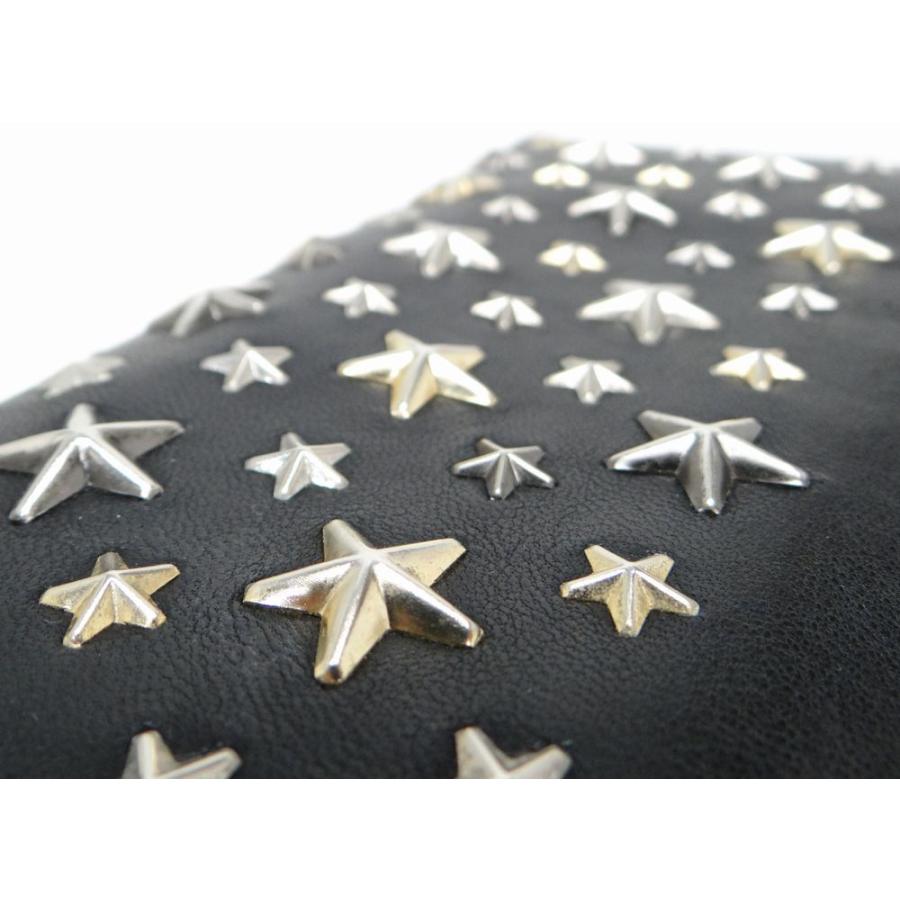 JIMMY CHOO（ジミーチュウ） スタースタッズ ラウンドファスナー長財布