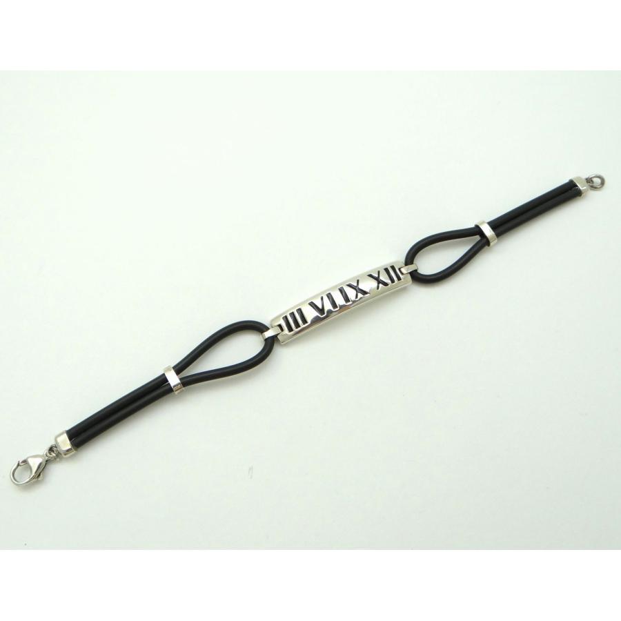 TIFFANY&Co.（ティファニー） アトラス プレート ラバーブレスレット