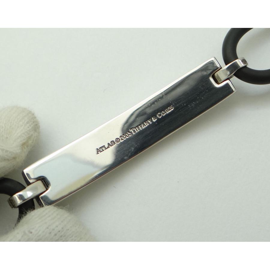 TIFFANY&Co.（ティファニー） アトラス プレート ラバーブレスレット