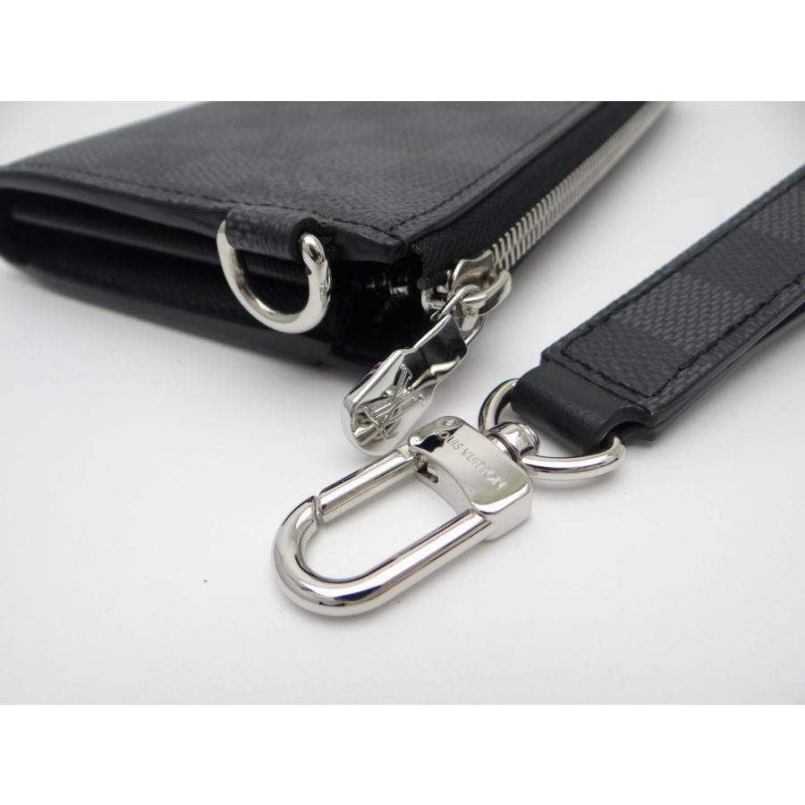 LOUIS VUITTON ルイヴィトン N60379 ダミエ・グラフィット ジッピー 