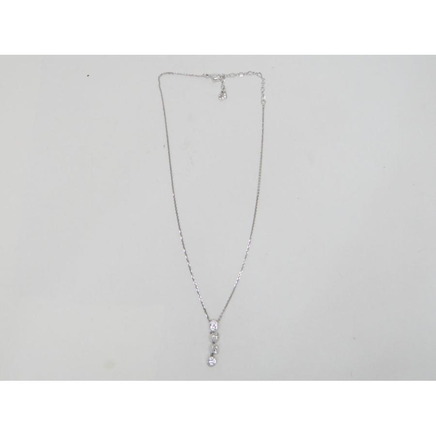 SWAROVSKI（スワロフスキー） ラインストーン ネックレス＜USED