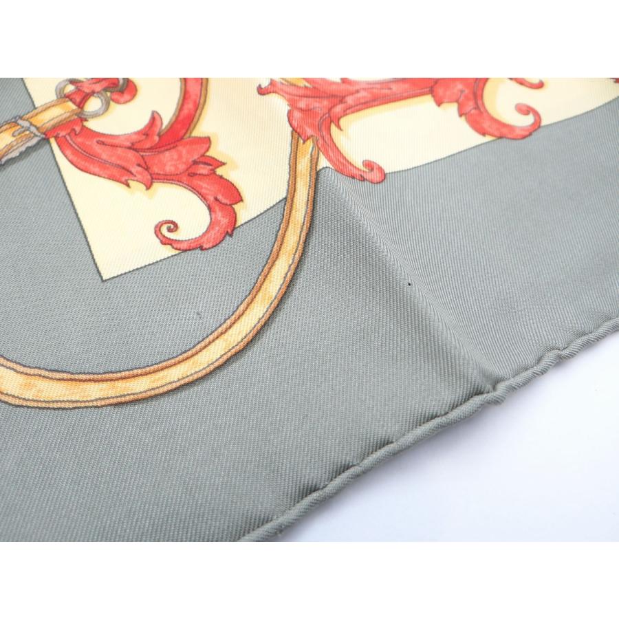HERMES（エルメス） カレ40 L'INSTRVCTION DV ROY 帝王学 シルク