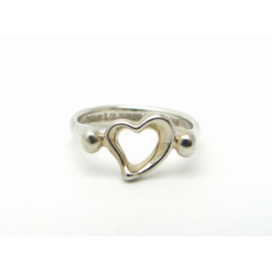 TIFFANY ティファニー オープンハート リング ＃11.5 SV925 TIFFANY&Co. TIFFANY&CO. ティファニー オープンハート リング