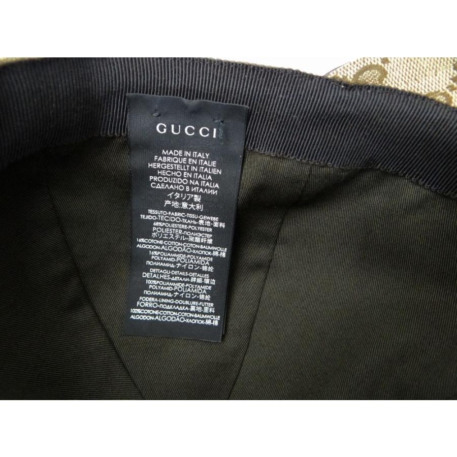 GGキャンバス GUCCI グッチ 200035 シェリー ベースボールキャップ